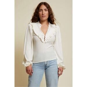 Nation LTD Quintana Yoked Top Sz M